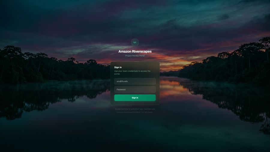 Screenshot of Amazon Riverscapes